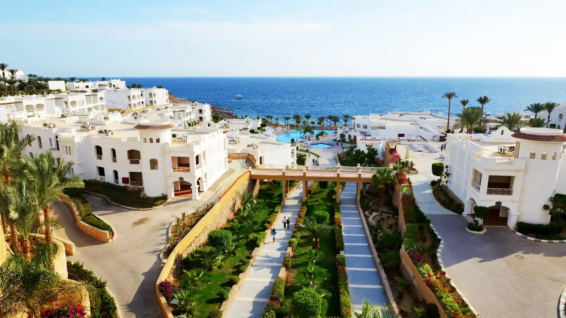 A completed resort in Sharm El Sheikh